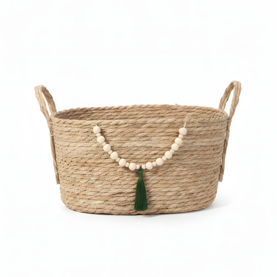 Straw Basket L